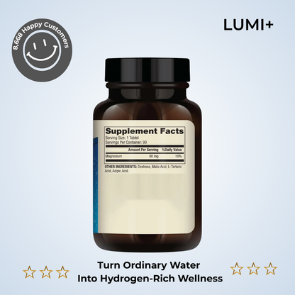LUMI+ Molecular Hydrogen Tablets